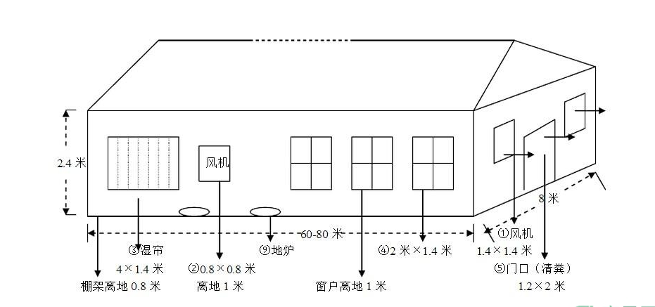 土鸡散养鸡舍建设参考方案